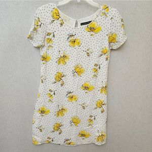 Abercrombie‎ and Fitch lined floral shift dress